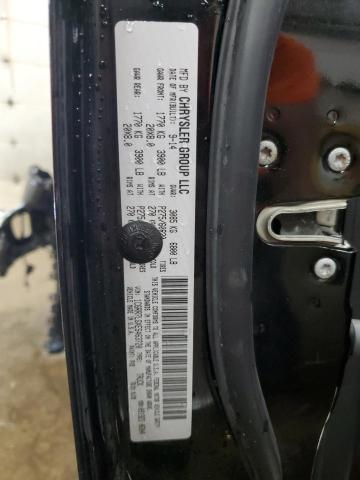 1C6RR7LGXES463720 - 2014 RAM 1500 SLT BLACK photo 13