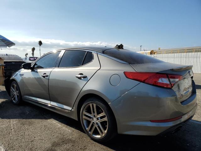 5XXGR4A64DG171420 - 2013 KIA OPTIMA SX GRAY photo 2