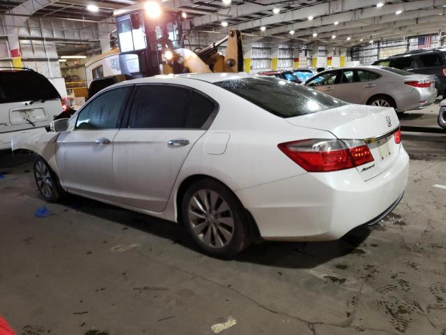 1HGCR2F85DA012108 - 2013 HONDA ACCORD EXL WHITE photo 2