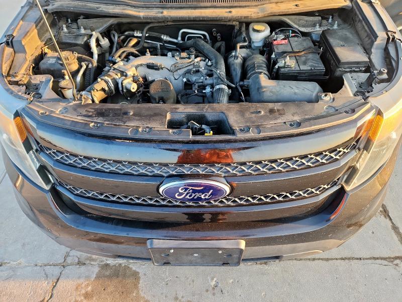 1FM5K8GT8FGA99466 - 2015 FORD EXPLORER SPORT შავი ფოტო 12