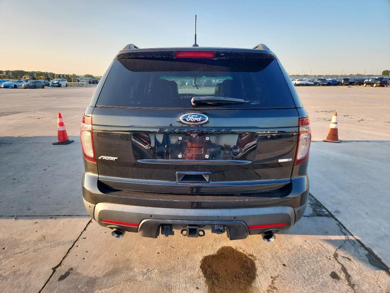 1FM5K8GT8FGA99466 - 2015 FORD EXPLORER SPORT შავი ფოტო 6