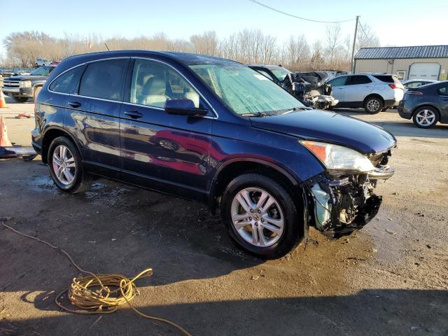 5J6RE4H77BL059902 - 2011 HONDA CR-V EXL BLUE photo 4