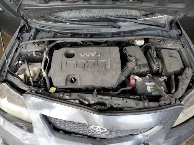 2T1BU4EE3AC429049 - 2010 TOYOTA COROLLA BASE ნაცრისფერი ფოტო 22