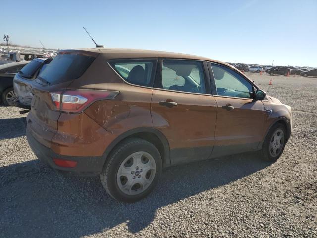 1FMCU0F76HUA48222 - 2017 FORD ESCAPE S ORANGE photo 3