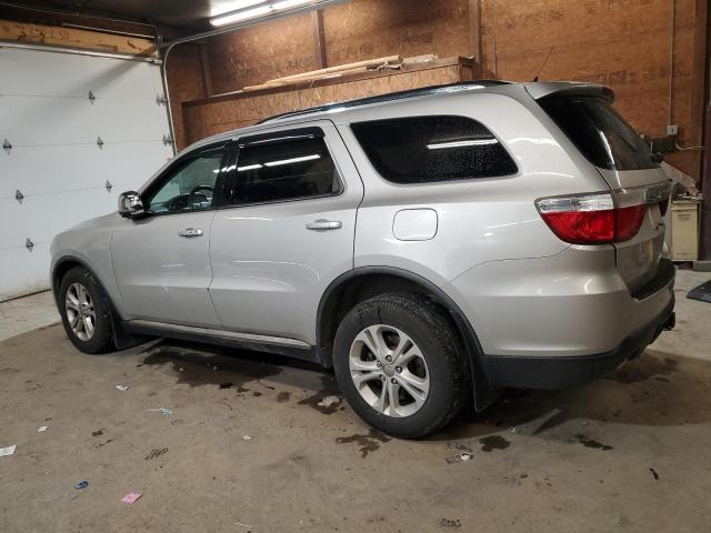 1D4SE4GT4BC593691 - 2011 DODGE DURANGO CREW SILVER photo 2