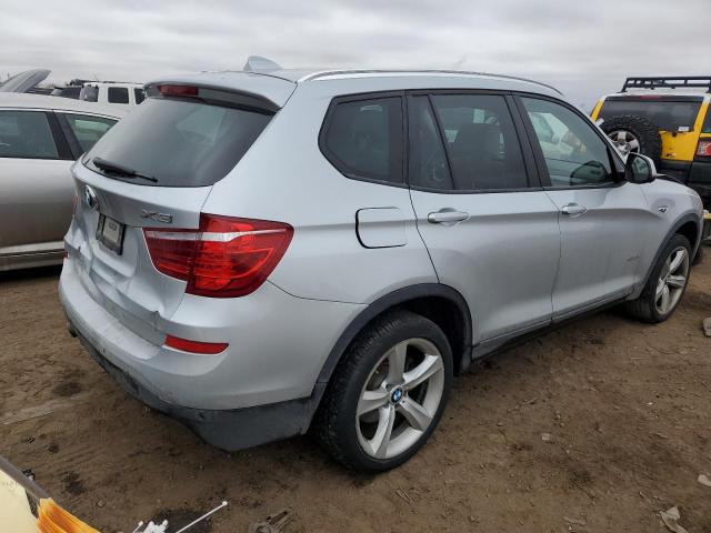 5UXWX9C34H0W71360 - 2017 BMW X3 XDRIVE28I SILVER photo 3