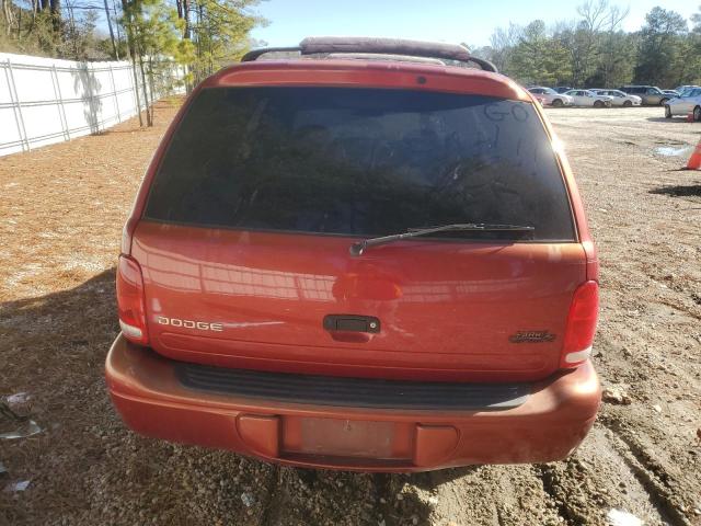 1B4HR28Y3XF567497 - 1999 DODGE DURANGO RED photo 6