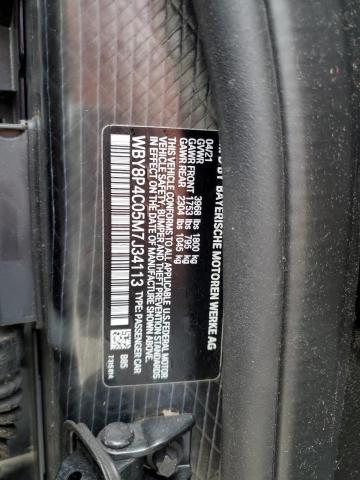 WBY8P4C05M7J34113 - 2021 BMW I3 REX Ağ foto 13