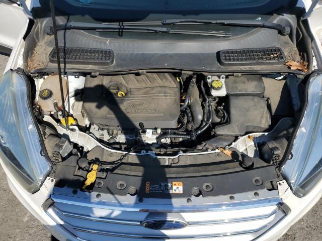 1FMCU9JD4HUC58075 - 2017 FORD ESCAPE TITANIUM 白色 照片 12