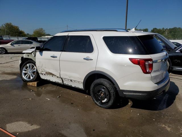 1FM5K7F87JGC63435 - 2018 FORD EXPLORER LIMITED Weiß Foto 2