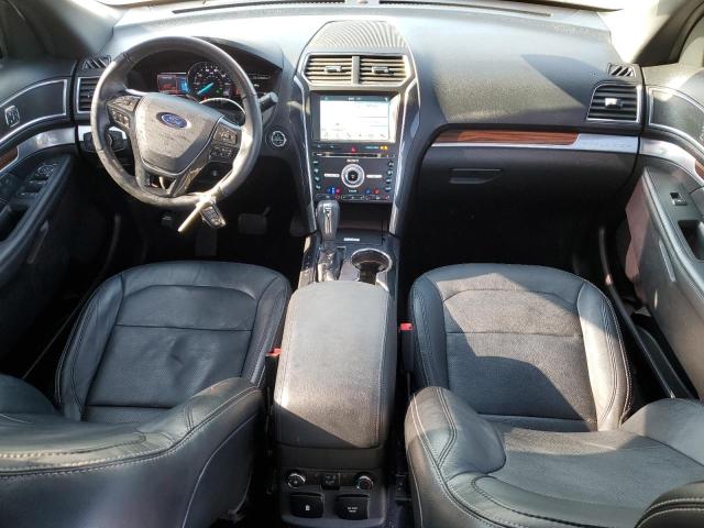 1FM5K7F87JGC63435 - 2018 FORD EXPLORER LIMITED Weiß Foto 8