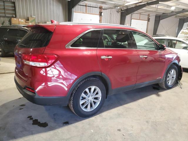 5XYPGDA55GG091864 - 2016 KIA SORENTO LX RED photo 3