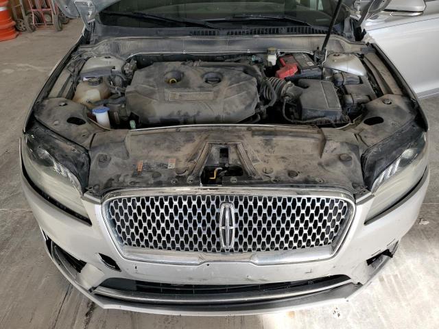 3LN6L5E90HR646295 - 2017 LINCOLN MKZ RESERVE ვერცხლისფერი ფოტო 11