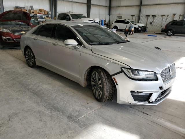 3LN6L5E90HR646295 - 2017 LINCOLN MKZ RESERVE ვერცხლისფერი ფოტო 4