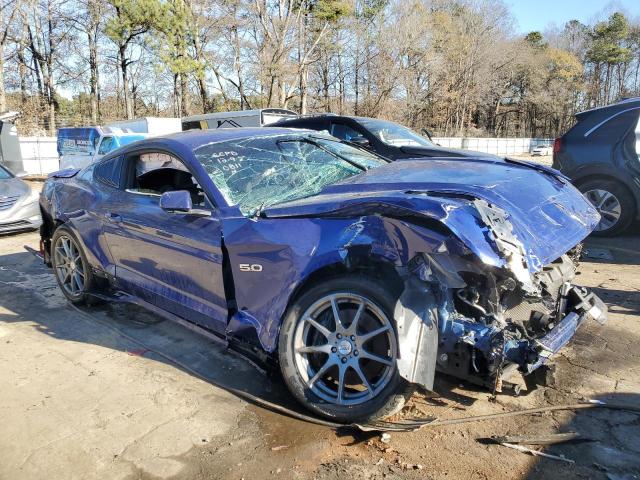 1FA6P8CF2G5230811 - 2016 FORD MUSTANG GT BLUE photo 4