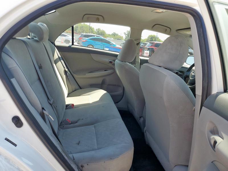 JTDBL40E299053651 - 2009 TOYOTA COROLLA BASE WHITE photo 10