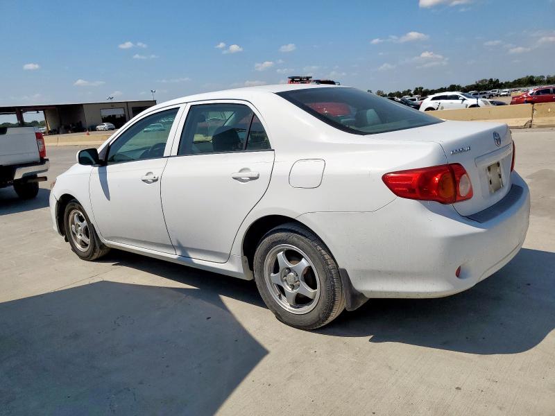 JTDBL40E299053651 - 2009 TOYOTA COROLLA BASE WHITE photo 2