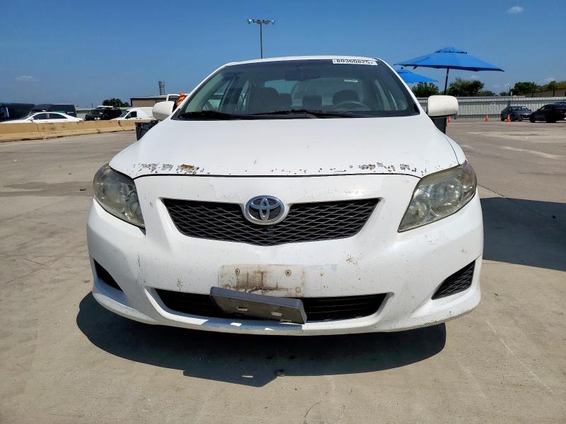 JTDBL40E299053651 - 2009 TOYOTA COROLLA BASE WHITE photo 5
