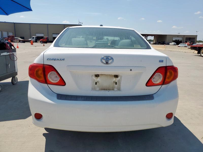 JTDBL40E299053651 - 2009 TOYOTA COROLLA BASE WHITE photo 6
