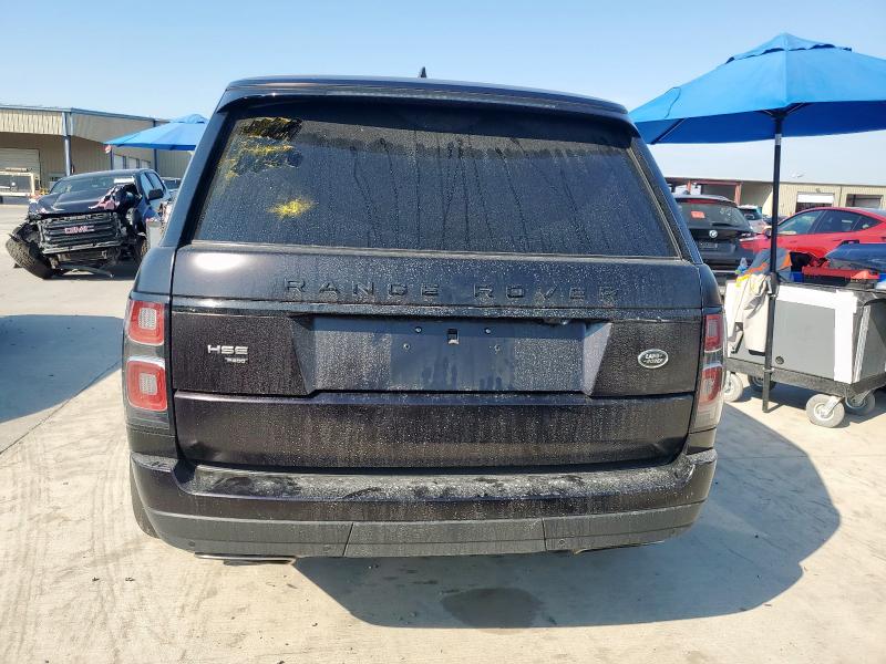 SALGS2RU6LA404888 - 2020 LAND ROVER RANGE ROVE HSE BLACK photo 6