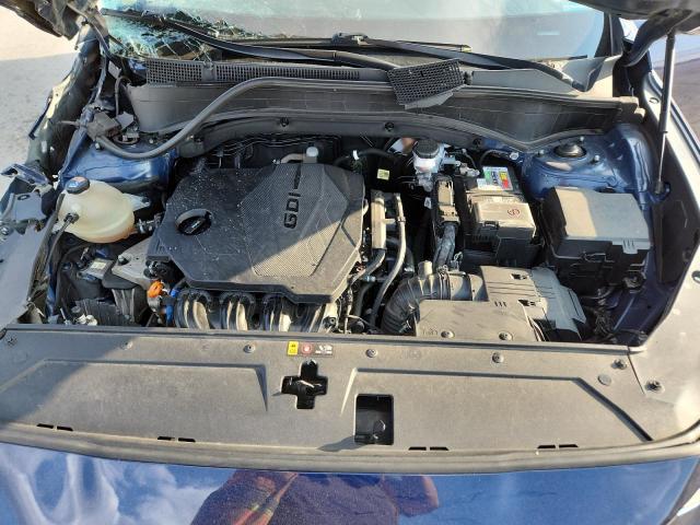 5NMS24AJ4NH465325 - 2022 HYUNDAI SANTA FE SEL Կապույտ լուսանկար 12
