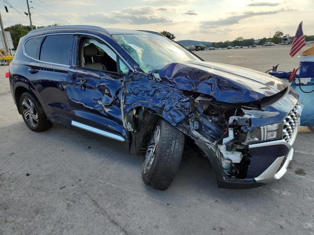 5NMS24AJ4NH465325 - 2022 HYUNDAI SANTA FE SEL Կապույտ լուսանկար 4