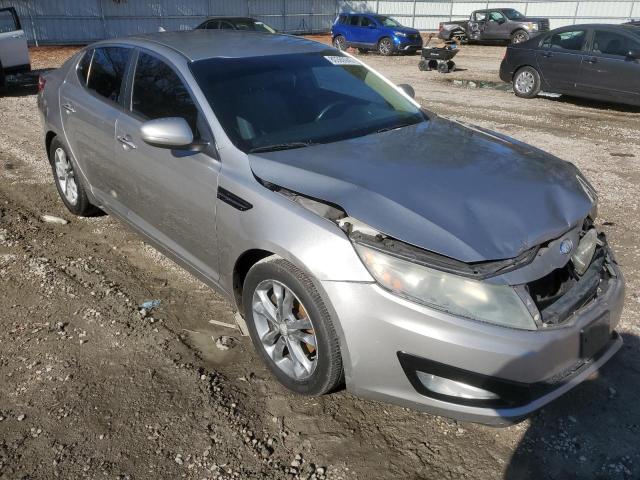 5XXGN4A79DG225945 - 2013 KIA OPTIMA EX GRAY photo 4