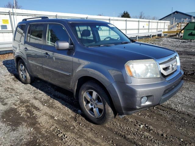 5FNYF4H44BB036925 - 2011 HONDA PILOT EX GRAY photo 4