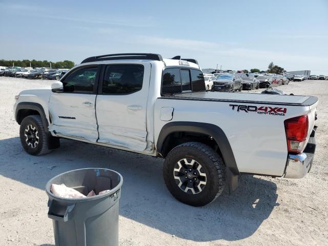 5TFCZ5AN0GX037951 - 2016 TOYOTA TACOMA DOUBLE CAB WHITE photo 2