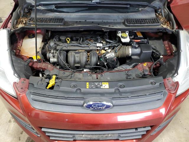 1FMCU0F77EUC84986 - 2014 FORD ESCAPE S MAROON photo 12