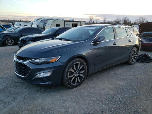 1G1ZG5ST7MF083042 - 2021 CHEVROLET MALIBU RS ნაცრისფერი ფოტო 1
