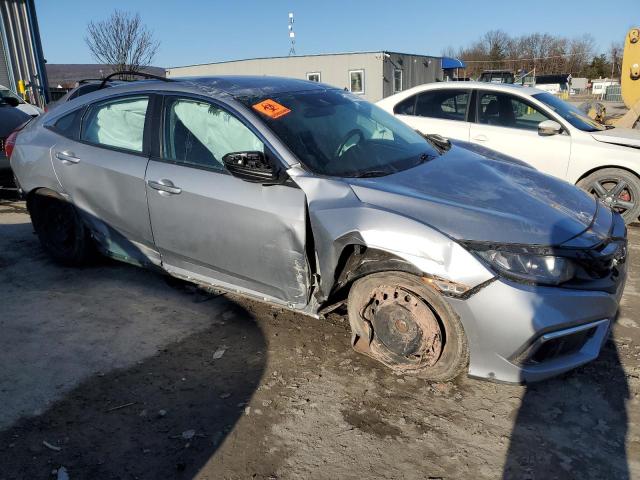 2HGFC2F61KH583624 - 2019 HONDA CIVIC LX SILVER photo 4