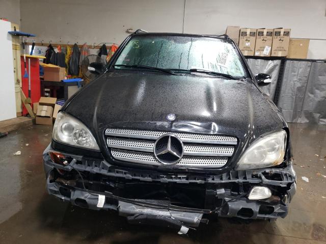 4JGAB57E55A517238 - 2005 MERCEDES-BENZ ML 350 BLACK photo 5