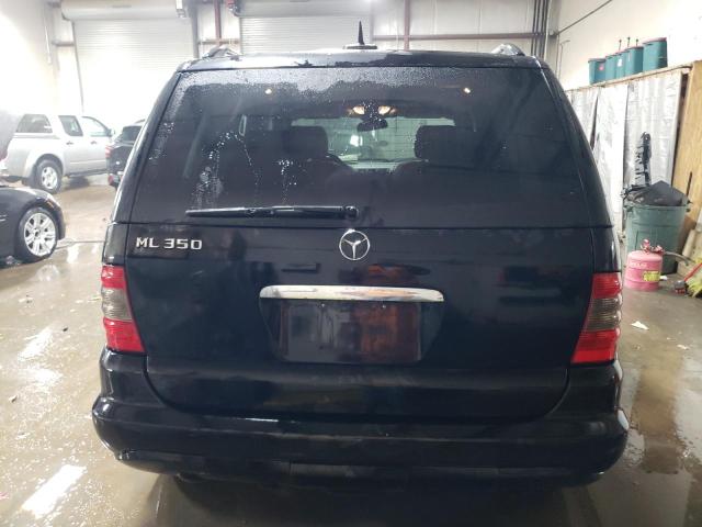 4JGAB57E55A517238 - 2005 MERCEDES-BENZ ML 350 BLACK photo 6