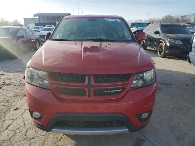 3C4PDDEG7HT587974 - 2017 DODGE JOURNEY GT RED photo 5