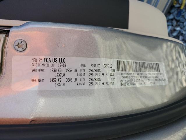 2C4RC1EG5LR146317 - 2020 CHRYSLER PACIFICA TOURING L PLUS SILVER photo 14