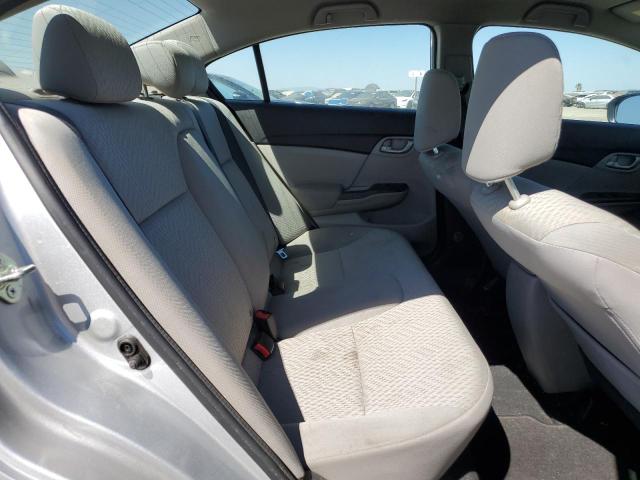 2HGFB2F52FH531161 - 2015 HONDA CIVIC LX SILVER photo 10