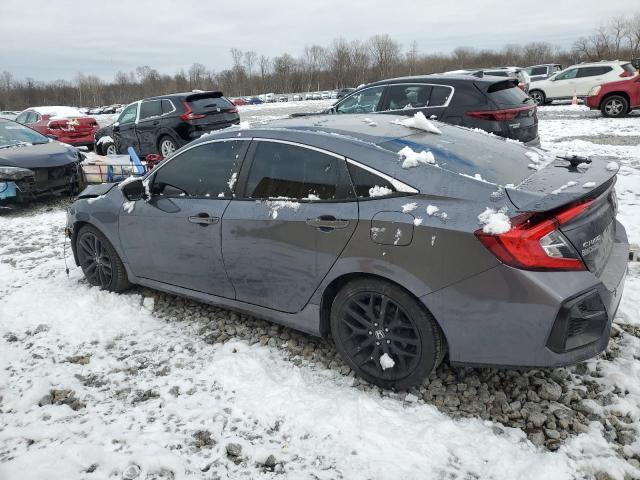 2HGFC1E53LH704772 - 2020 HONDA CIVIC SI GRAY photo 2