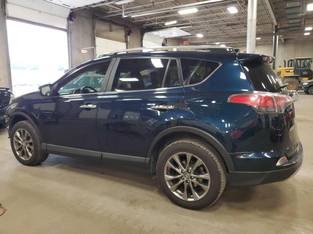 JTMDFREV4JJ220486 - 2018 TOYOTA RAV4 LIMITED ლურჯი ფოტო 2
