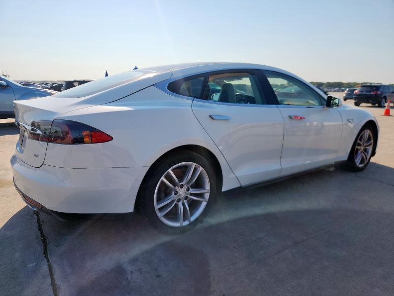 5YJSA1CG8DFP14082 - 2013 TESLA MODEL S Ақ фото 3