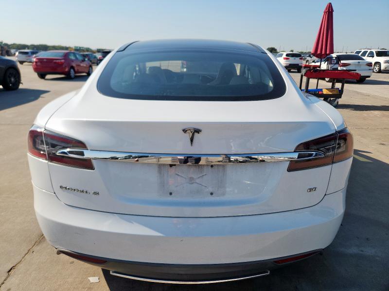 5YJSA1CG8DFP14082 - 2013 TESLA MODEL S Ақ фото 6