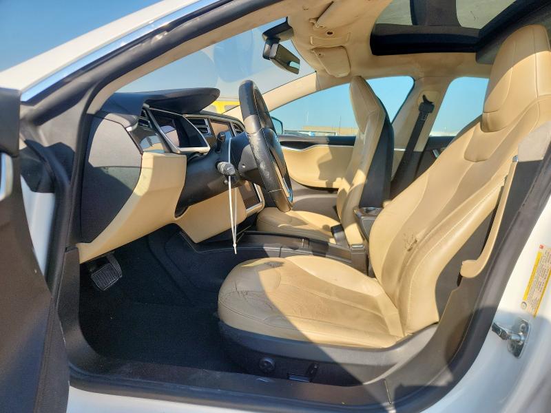 5YJSA1CG8DFP14082 - 2013 TESLA MODEL S Ақ фото 7