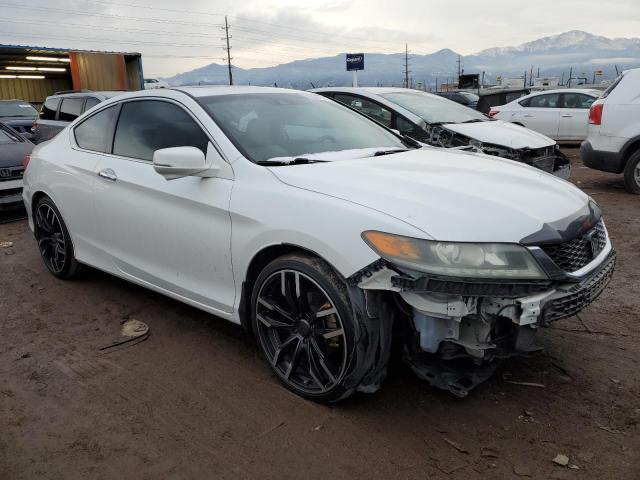 1HGCT2B87FA000620 - 2015 HONDA ACCORD EXL WHITE photo 4