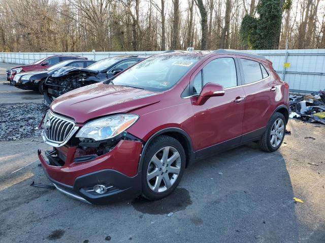 KL4CJBSB3EB700203 - 2014 BUICK ENCORE CONVENIENCE BURGUNDY photo 1