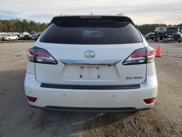 2T2ZK1BA2DC125005 - 2013 LEXUS RX 350 WHITE photo 6