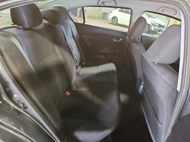 2HGFB2F55DH575930 - 2013 HONDA CIVIC LX GRAY photo 10