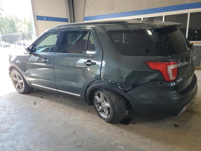 1FM5K8DH1GGD18737 - 2016 FORD EXPLORER XLT GREEN photo 2