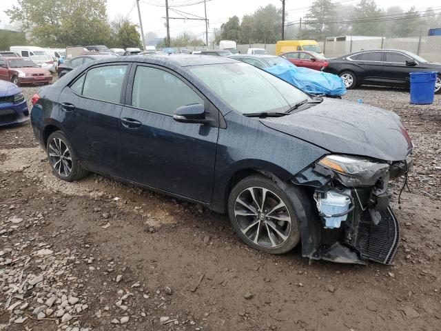 2T1BURHE7JC974180 - 2018 TOYOTA COROLLA L BLACK photo 4