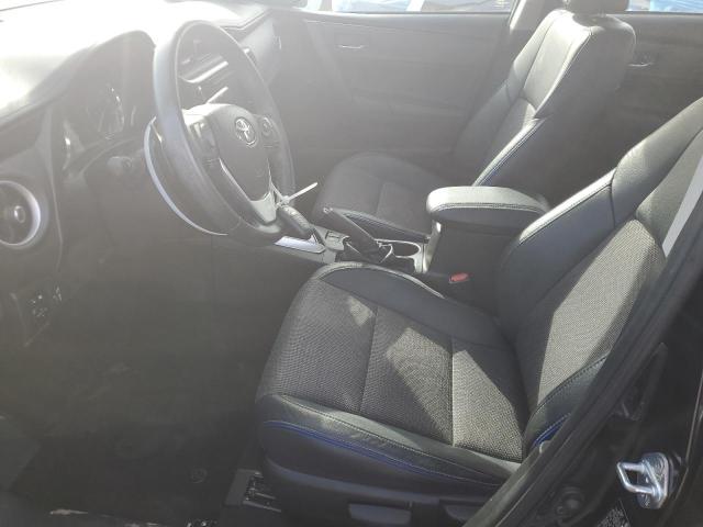 2T1BURHE7JC974180 - 2018 TOYOTA COROLLA L BLACK photo 7