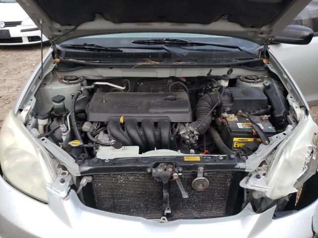 2T1KR32EX4C232884 - 2004 TOYOTA COROLLA MA XR SILVER photo 11